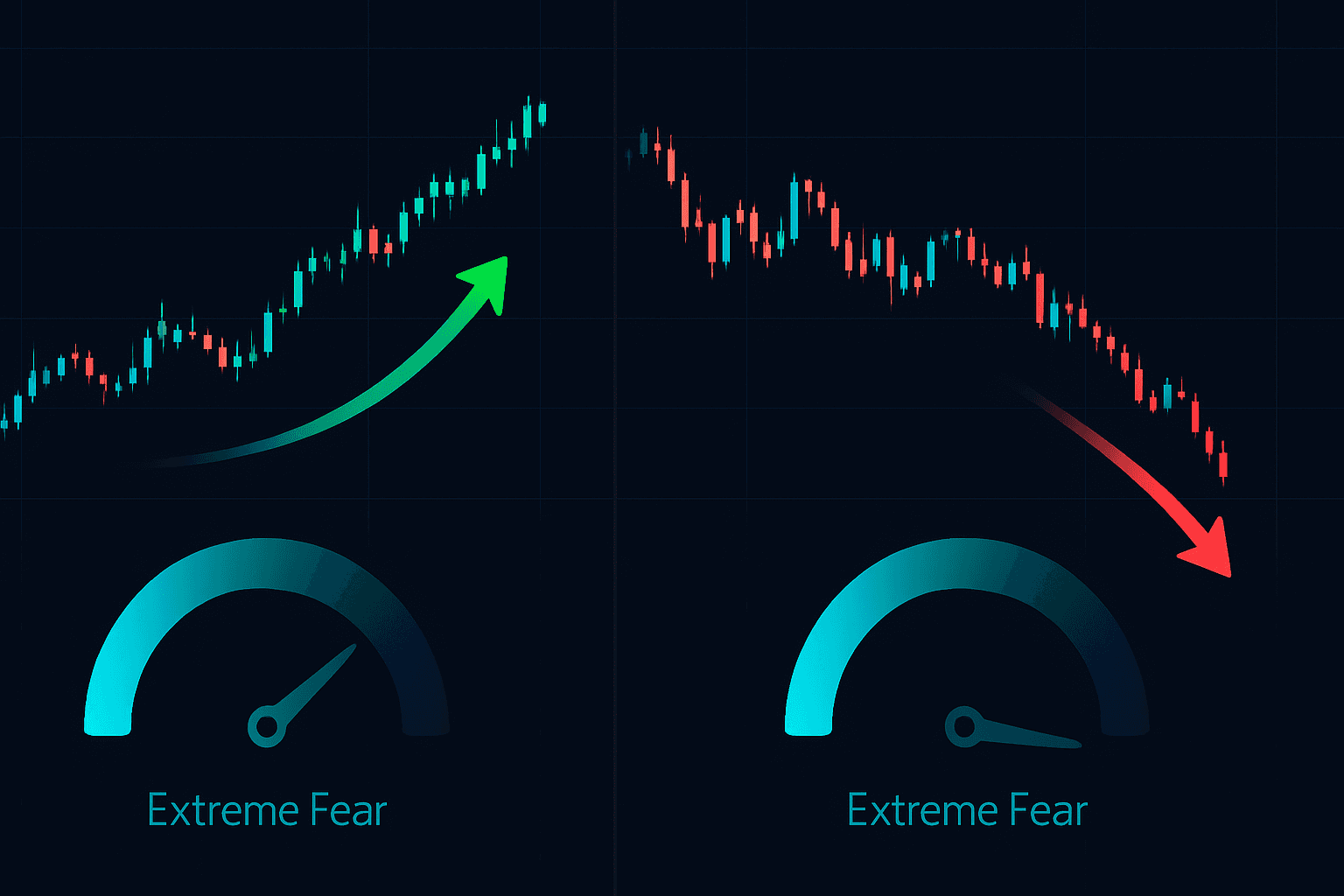 Cross-Market Divergence Vytváří 300% Zisky na Trzích Strachu
