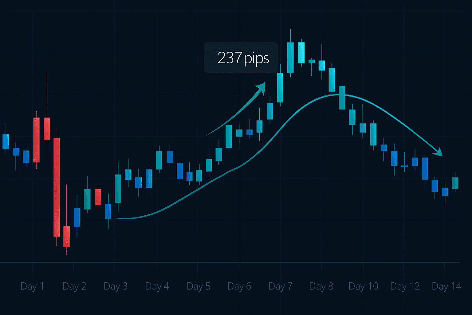 Falhas do Tesouro Geram 200+ Pips em Exatos 14 Dias