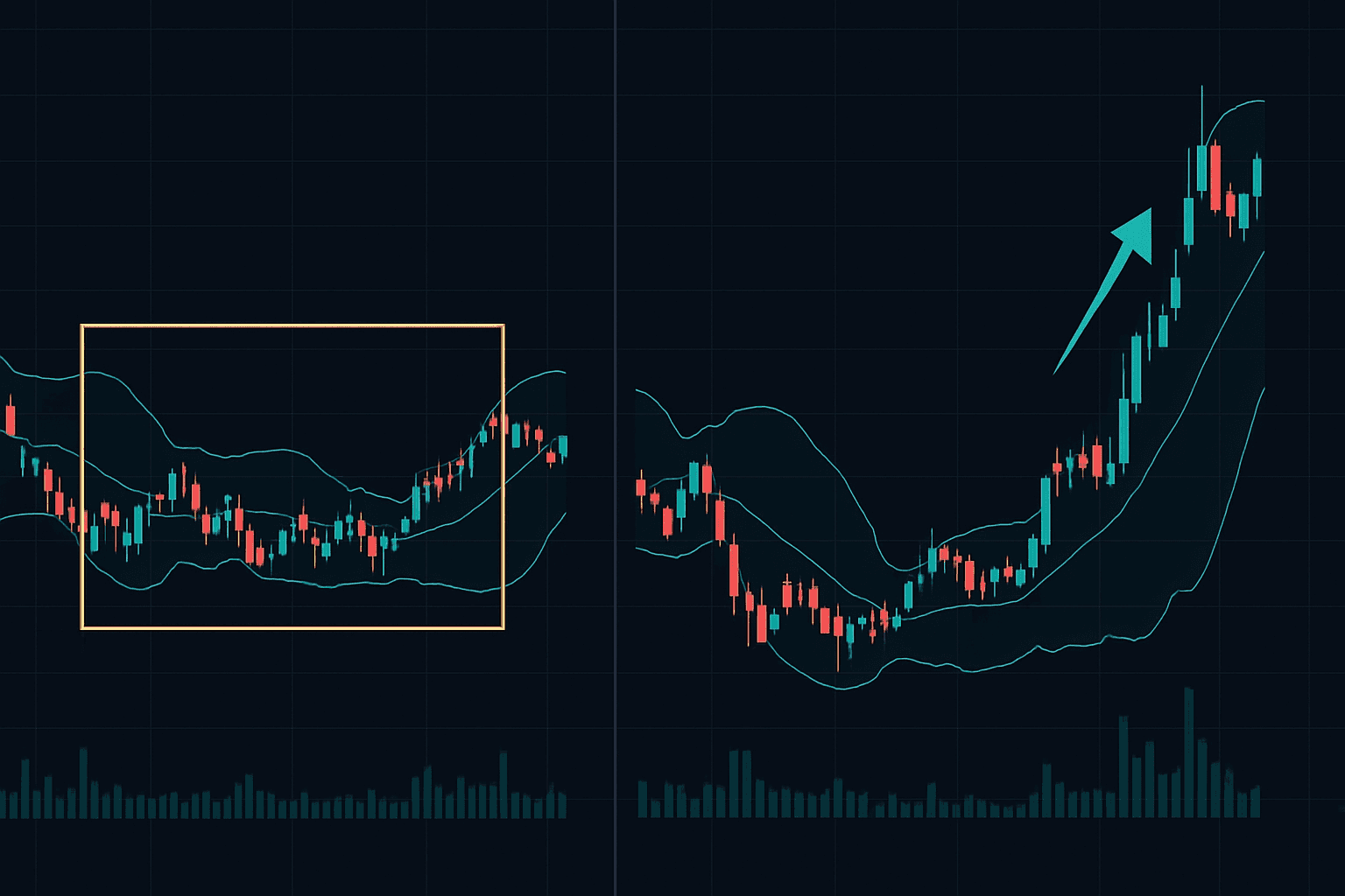 התקפות של הידוק Bollinger Bands שמייצרות רווחים