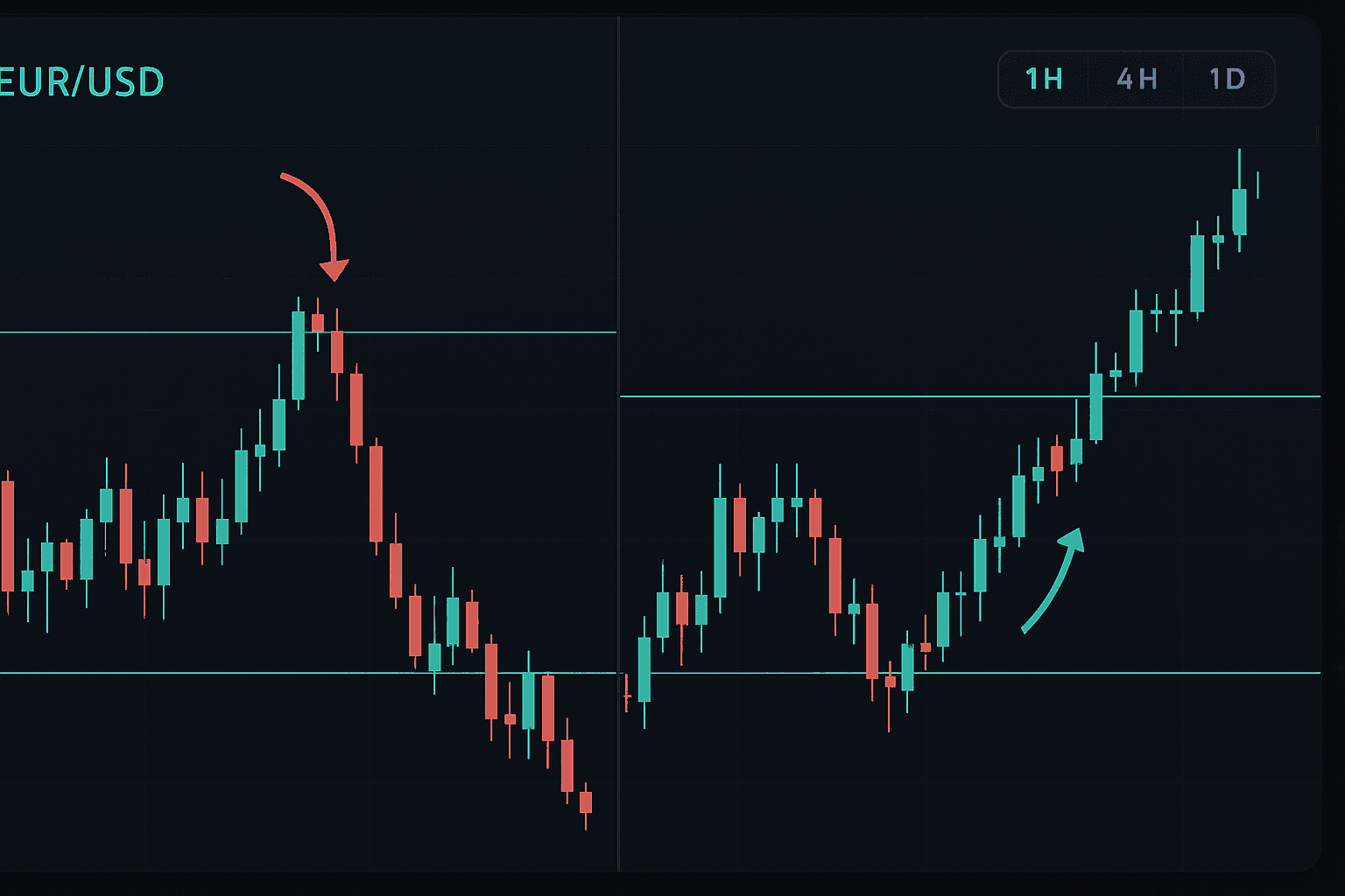 Come Filtro l'89% dei Falsi Breakout Usando Candele da 4 Ore