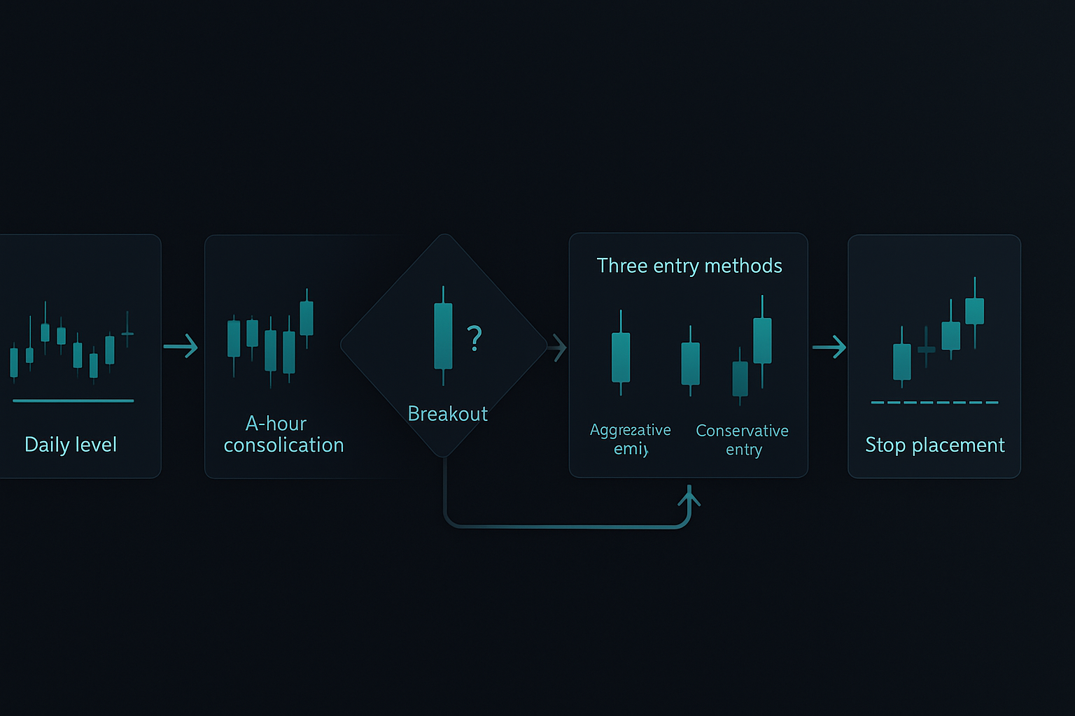 The complete 4-hour breakout entry decision tree