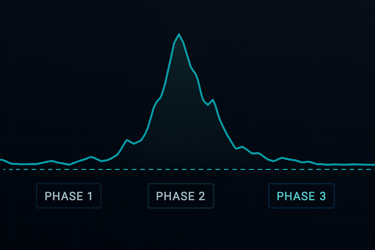 The 3-phase debt ceiling volatility pattern with VIX levels