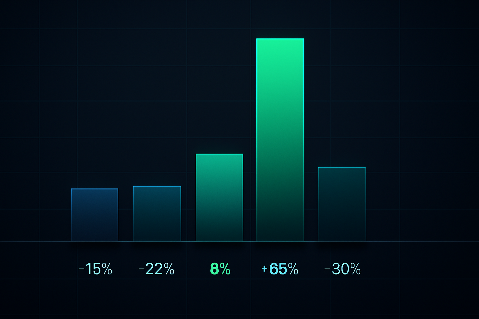 Μέσες αλλαγές διακύμανσης κατά τη διάρκεια του παραθύρου ειδήσεων 72 ωρών