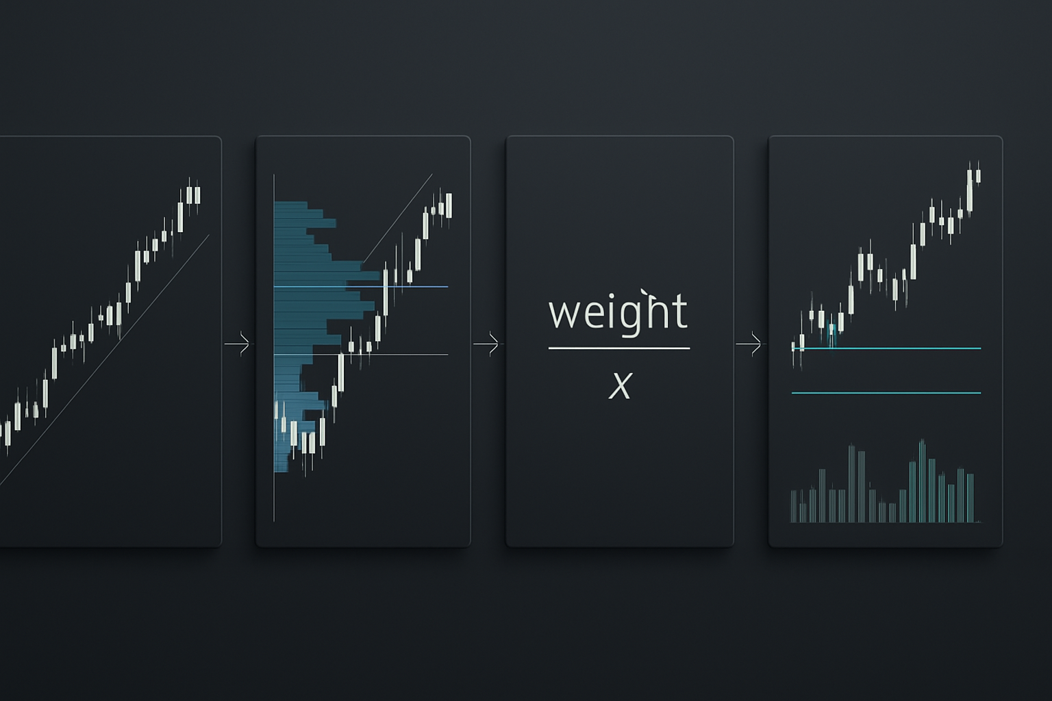 The 5-step liquidity-weighted Fibonacci process