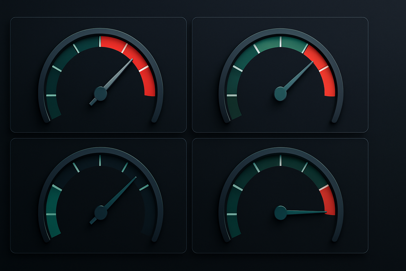 Pre-margin call warning dashboard: 4 critical psychological indicators