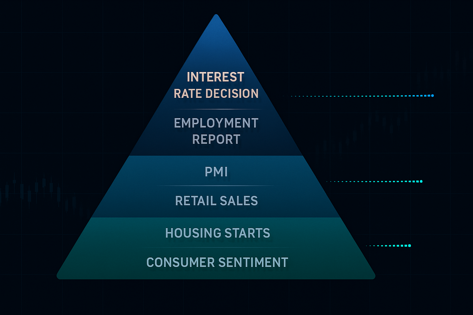 News event hierarchy for VWAP anchor strength
