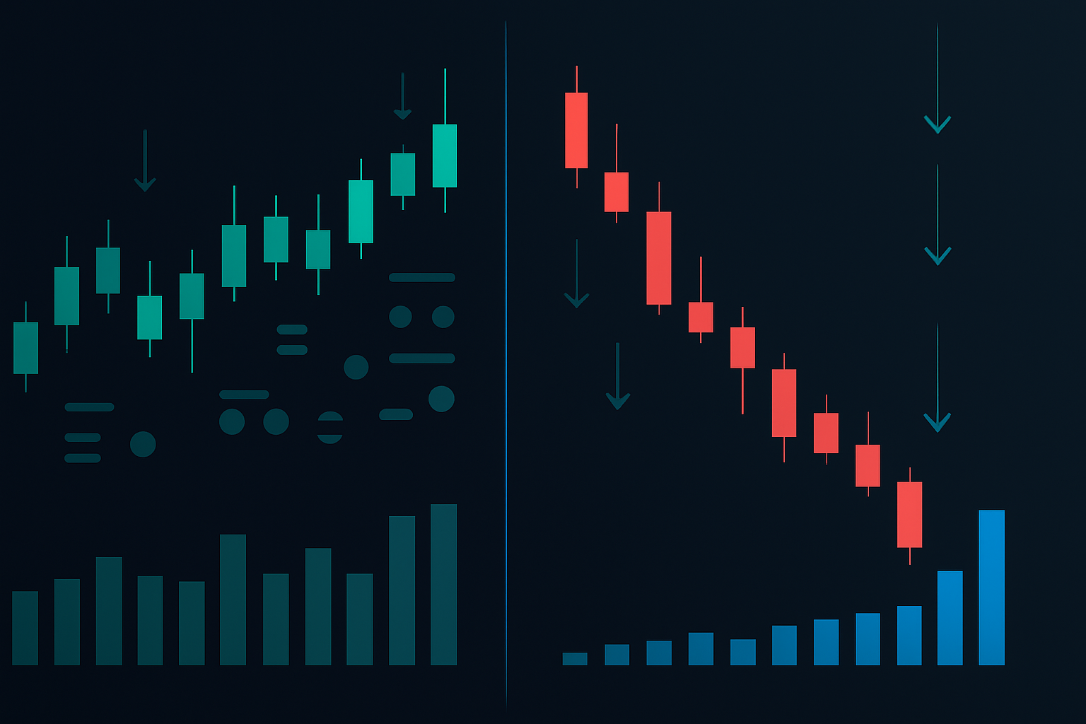 Patrones de flujo de opciones en mercados normales vs. de miedo