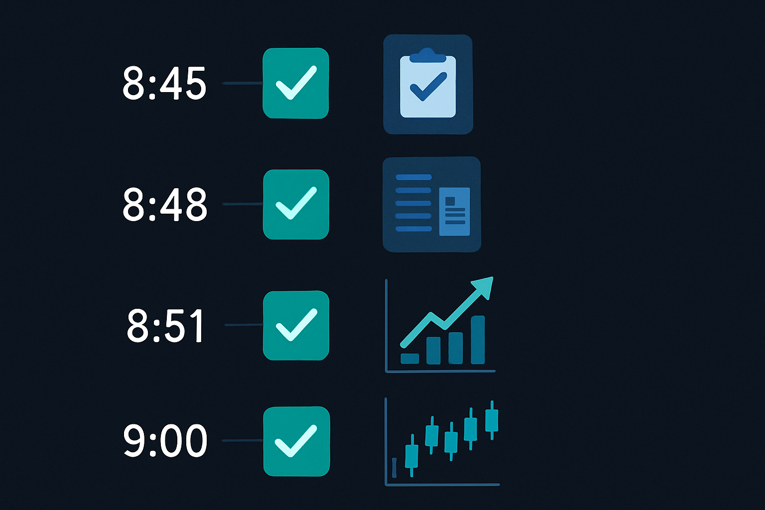 Pre-earnings execution checklist