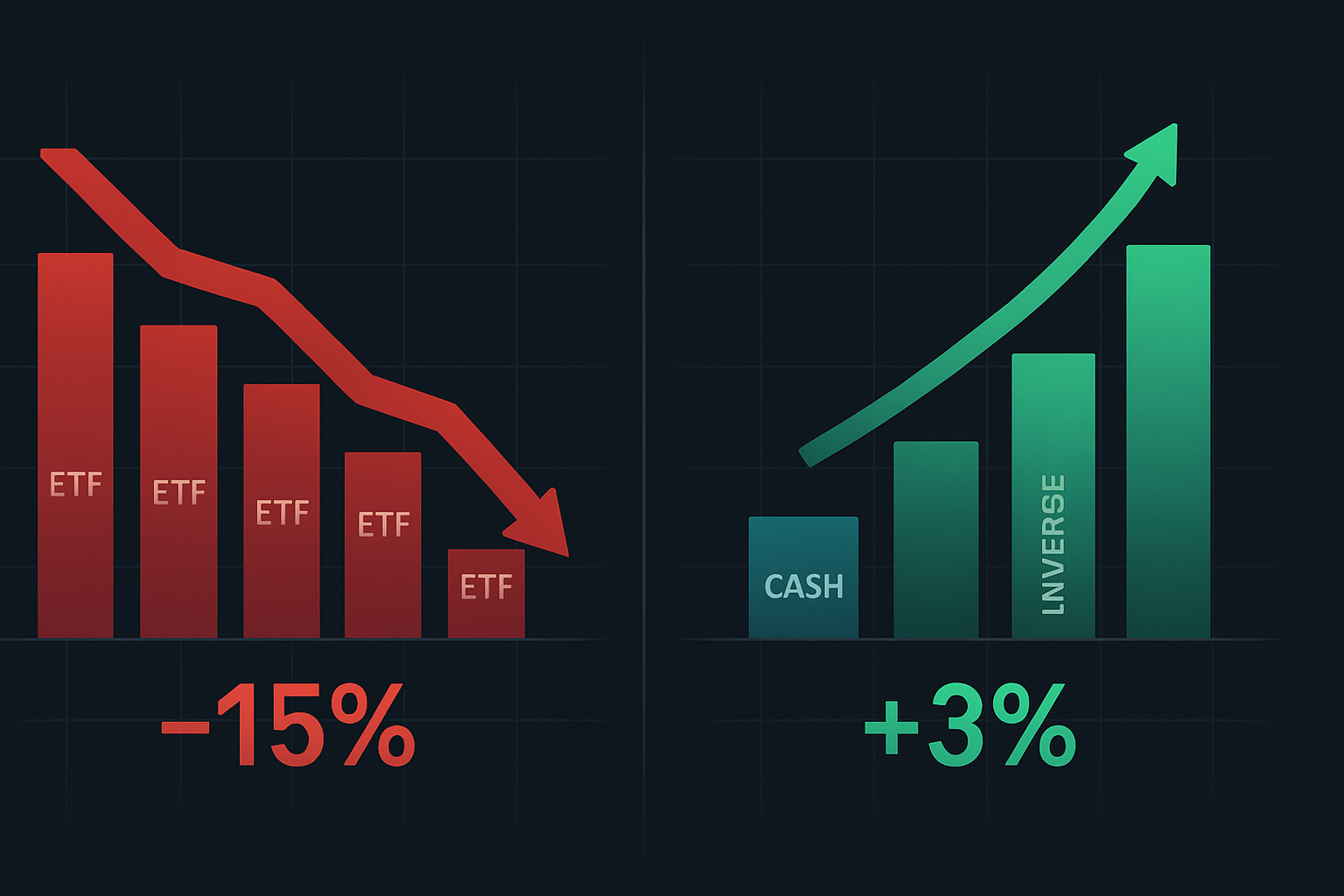 Complex rotation vs simple liquidity positioning during fear markets
