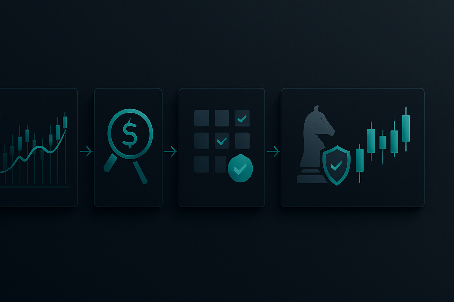 완전한 반조작 트레이딩 의사 결정 흐름도