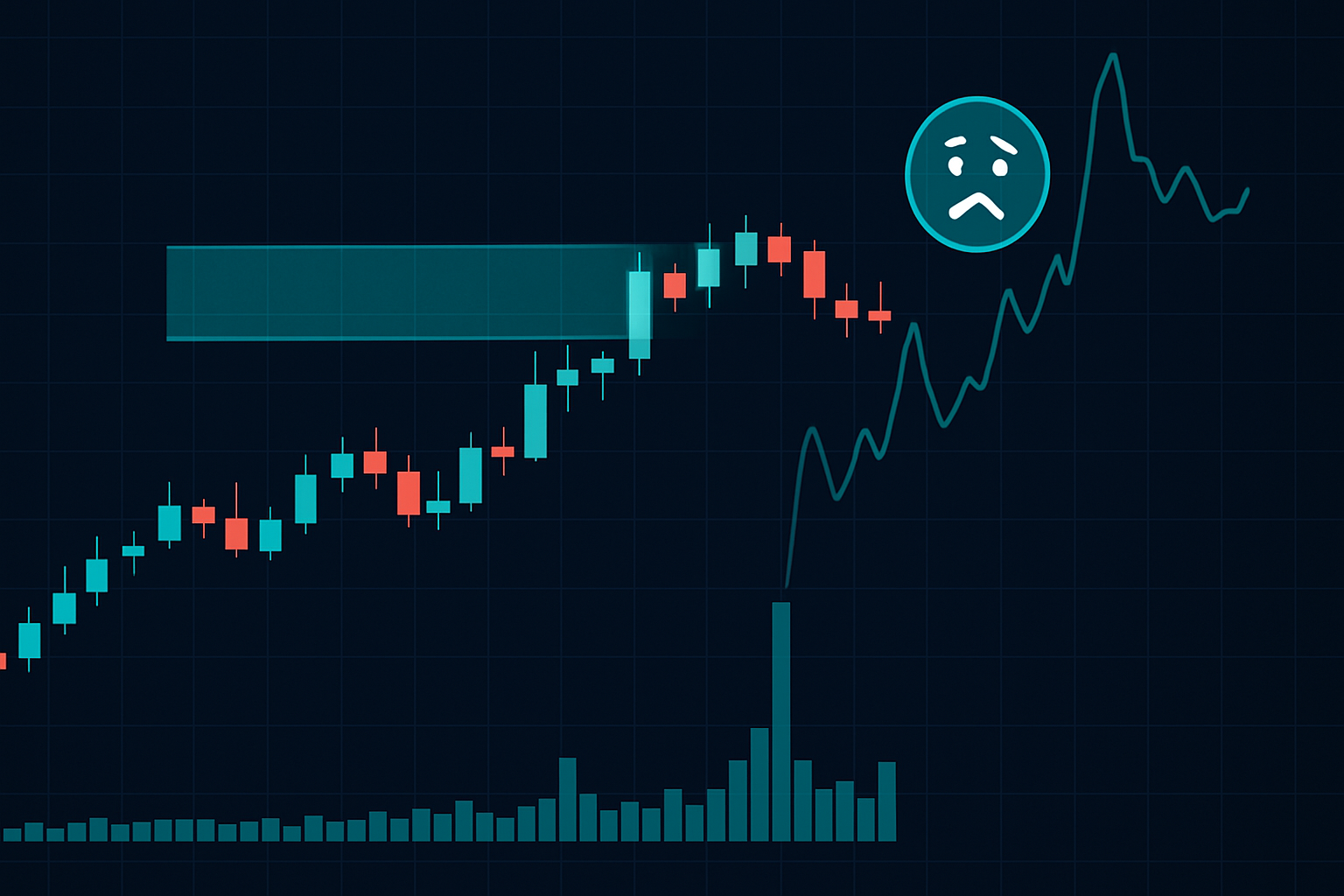 A compressão de liquidez durante VIX 40+ cria reversões explosivas de zona
