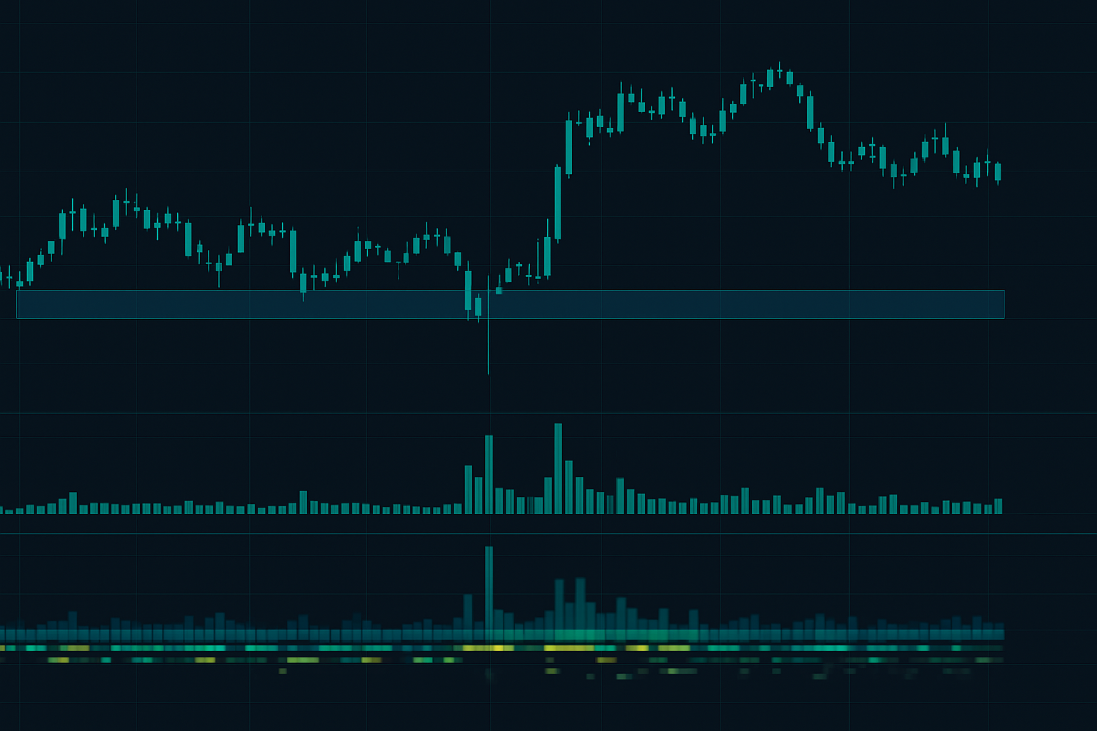Trading analysis chart