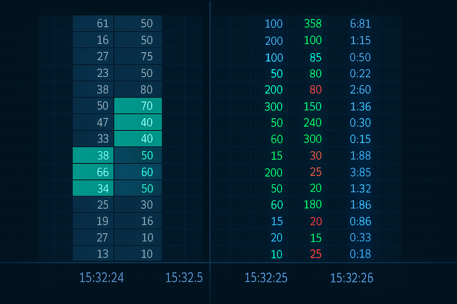 DOM-mønstre der afslører institutionel akkumulation over 2 sekunder