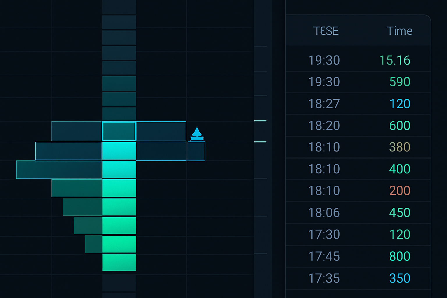Isbjergordredetektion gennem DOM og time & sales-analyse