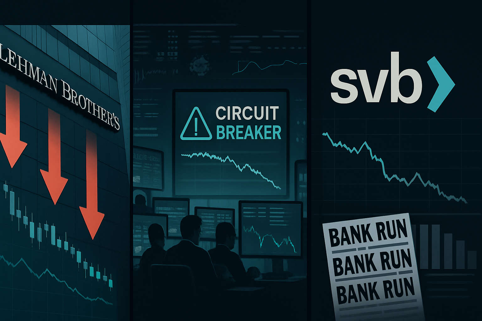 Tiga krisis pasar yang mengungkap kerentanan berbeda dalam sistem trading