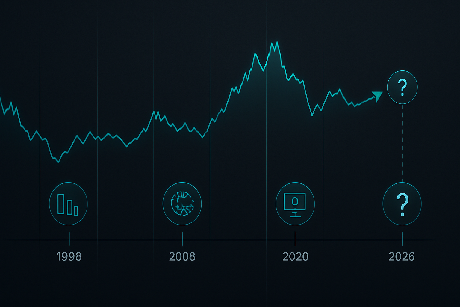 Sejarah krisis pasar dan tantangan tak dikenal di depan