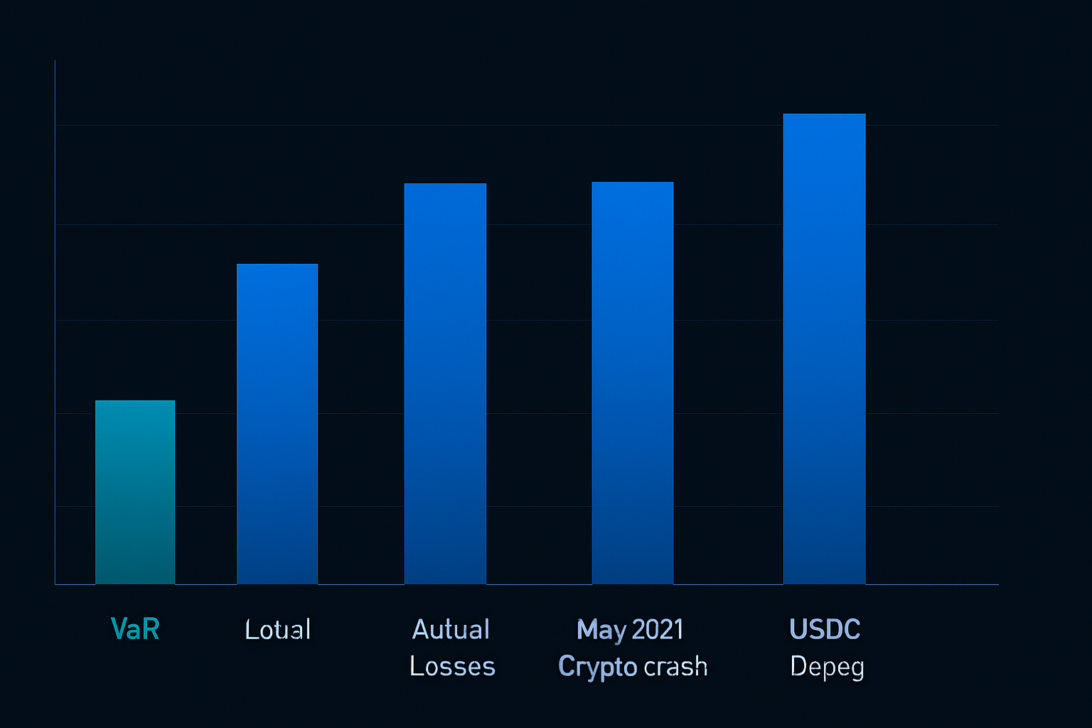 Historical VaR breaches during major market events