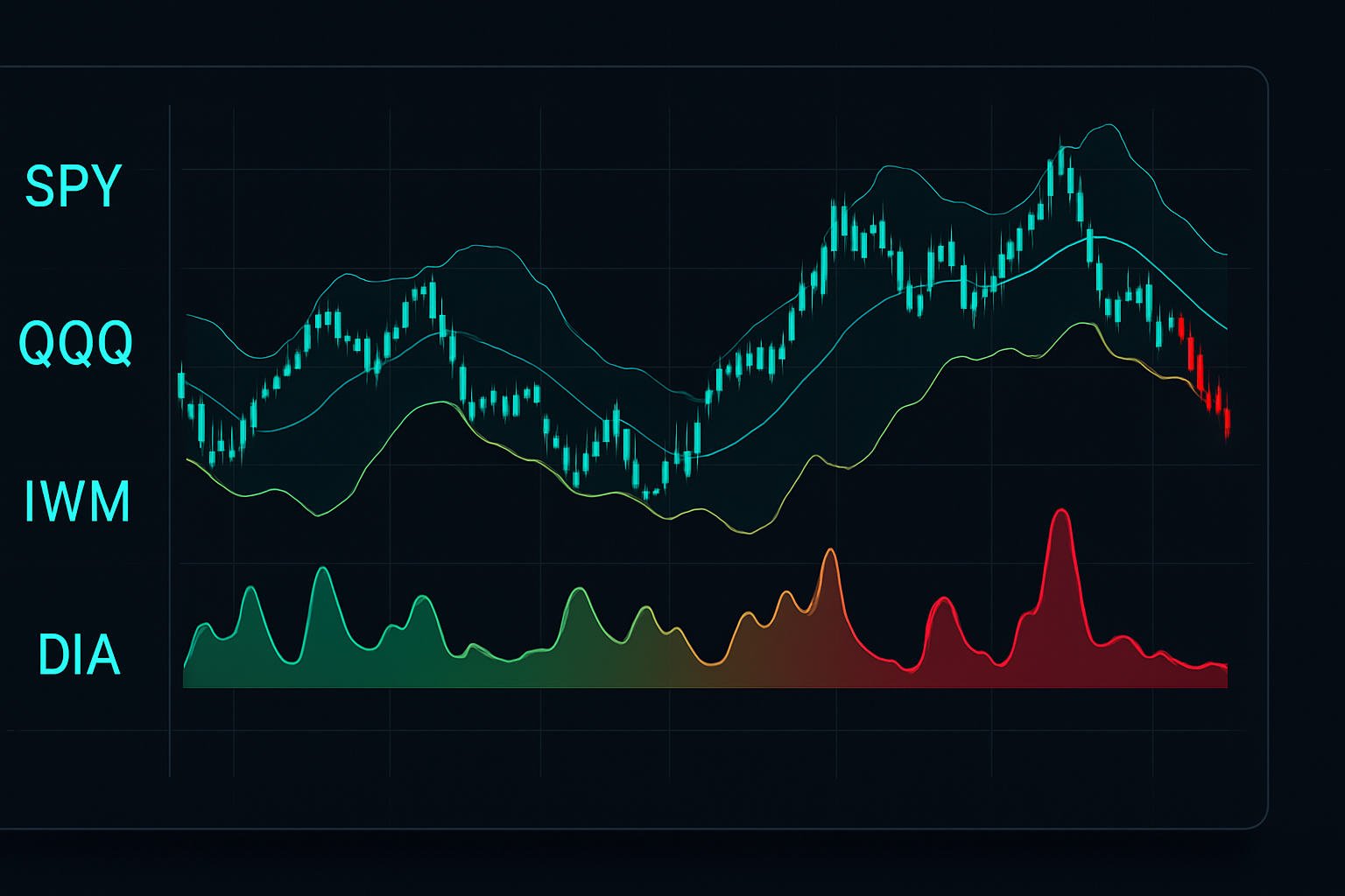 Cross-market squeeze bevestiging: Alle grote indices tonen gelijktijdige compressie