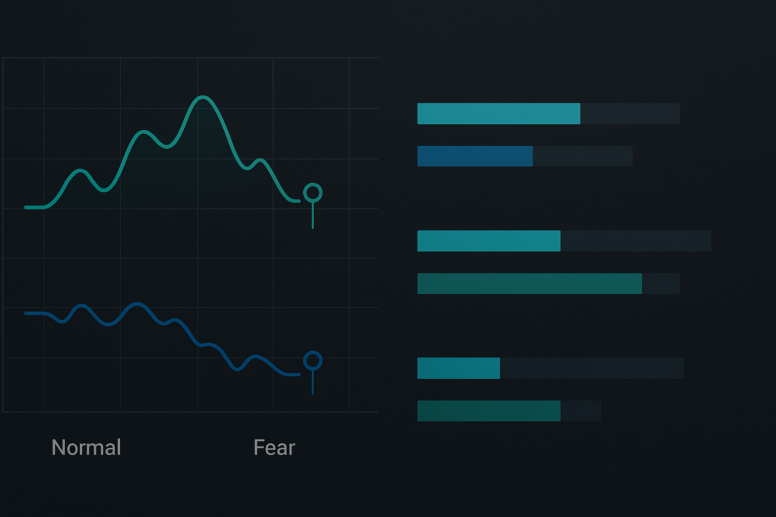 Pin risk metrics comparison: normal markets vs fear markets (VIX > 25)